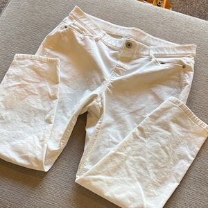 J Jill cream colored jeans.
